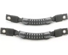 Quadratec Interior Pull Straps in Black for Jeep Wrangler 1997-2006